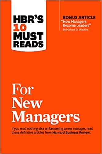 HBRs must read for new managers book cover